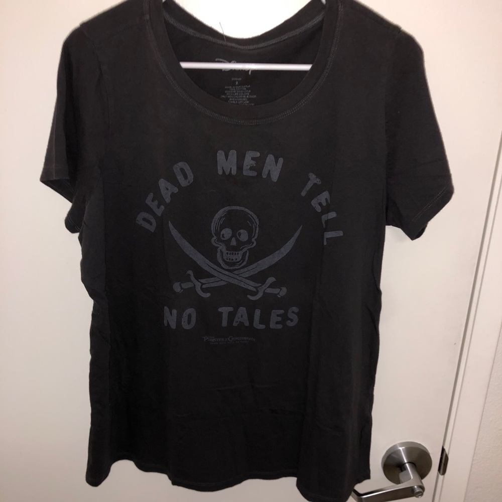 Dead men tell no tales Disney shirt size 2